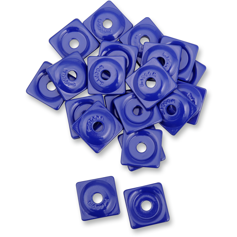 WOODYS SQUARE DIGGER AL. SUPPORT PLATES-BLUE ASW2-3795-48-1