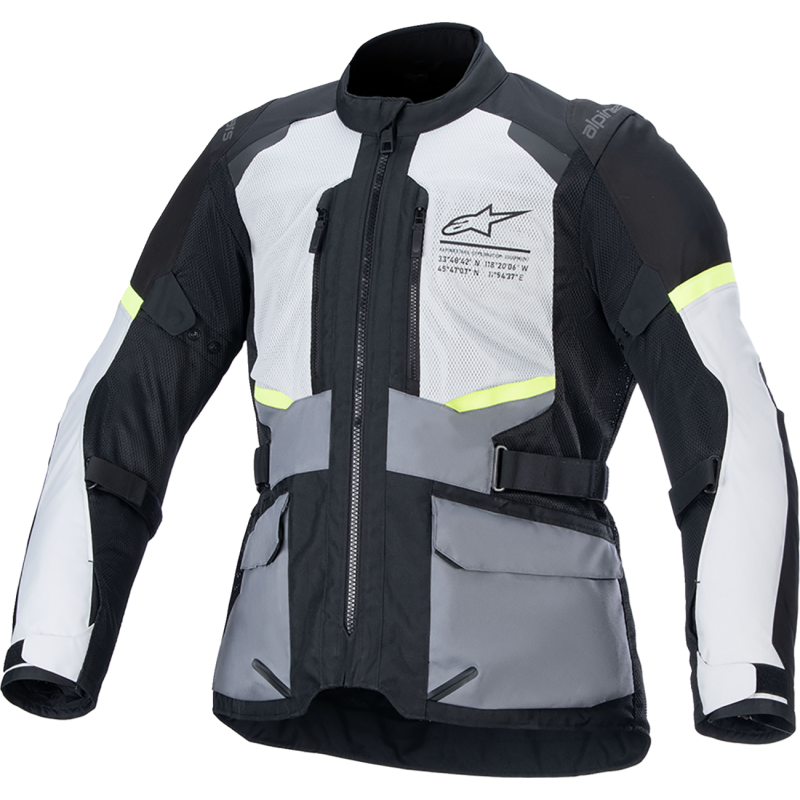 ALPINESTARS (ROAD) JACKET ANDES AIR GY/BK 2X 3207924-9191-2X