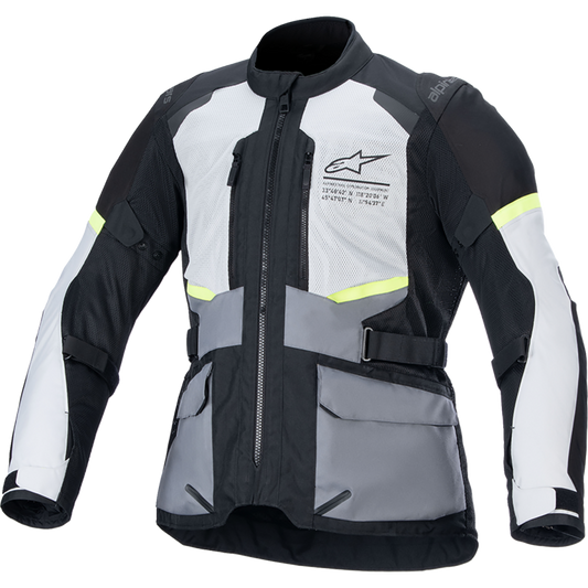 ALPINESTARS (ROAD) JACKET ANDES AIR GY/BK 4X 3207924-9191-4X
