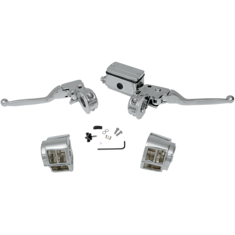 DRAG SPECIALTIES 84-95 H/BAR SW/CONTROL KIT S/DISC 5/8" 0610-0501