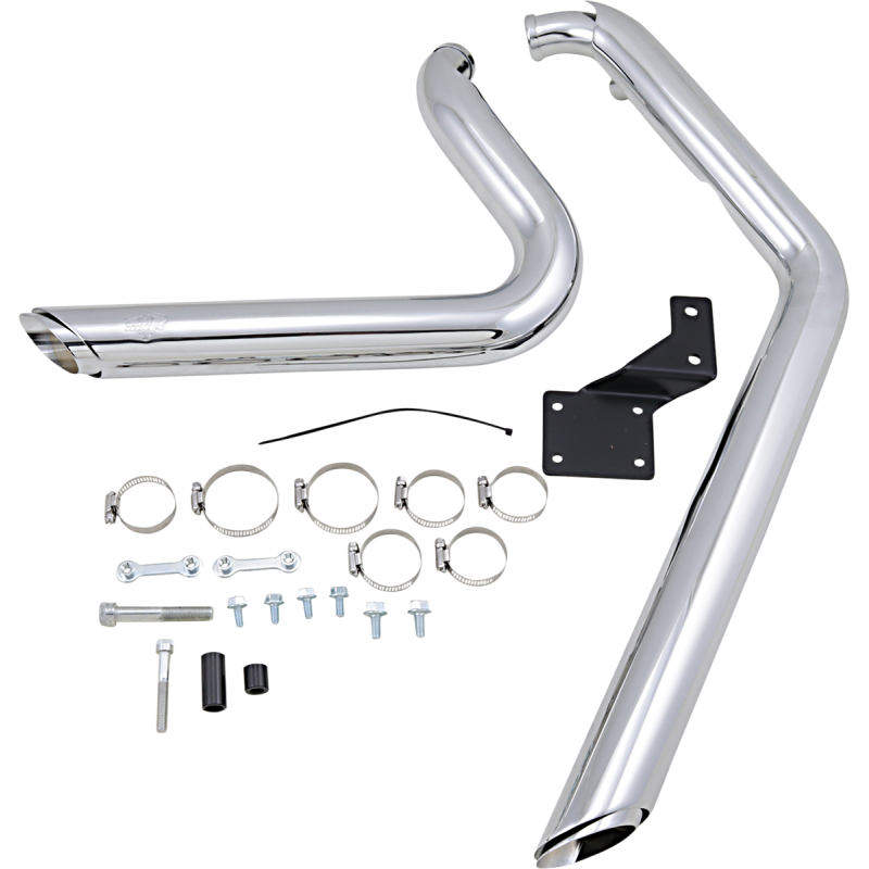 VANCE & HINES 86-11 SOFTAIL SHORTSHOTS STAG 2:2 FS CHRM 17221