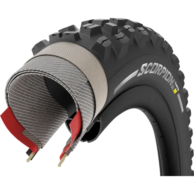PIRELLI 29X2.6 SCORPION M 60 TPI TLR FOLD FRONT EBK/MTB 4193000