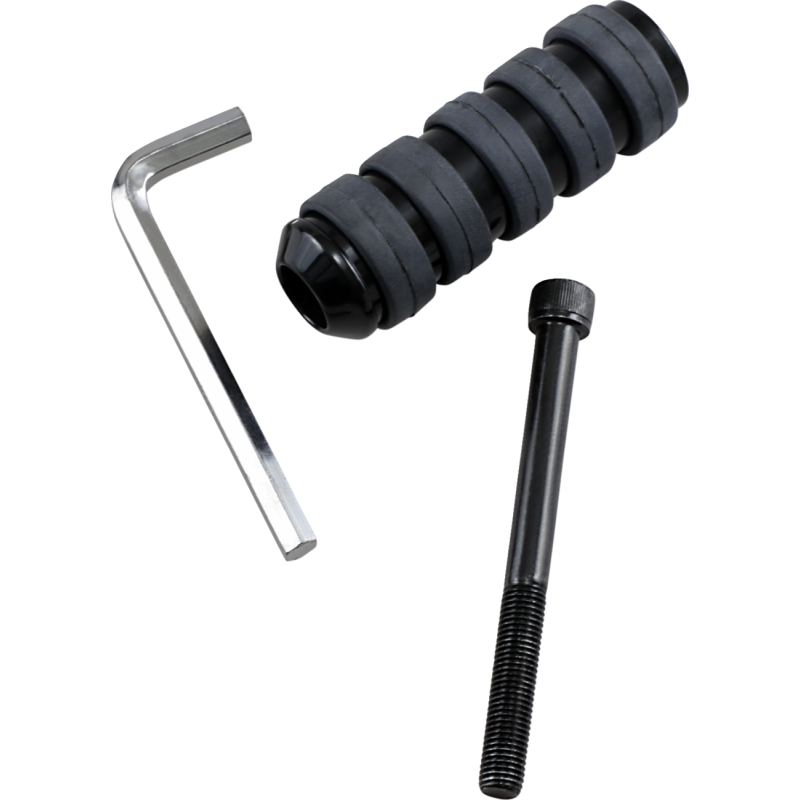 DRAG SPECIALTIES PEG SHIFT S-RIDE LRG BLK 362046