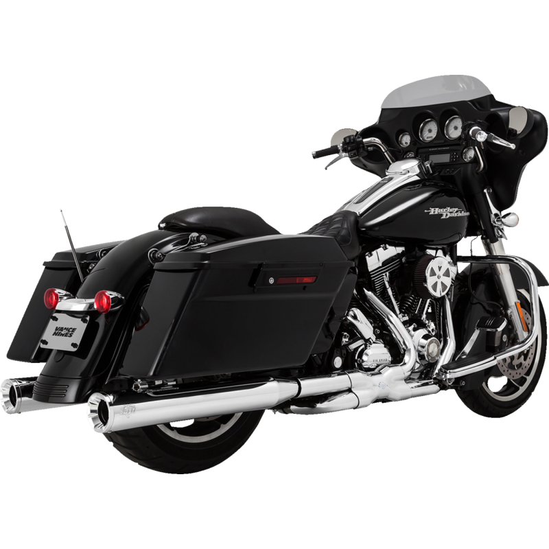 VANCE & HINES HEADPIPES P-DUAL CHR 09-16 FL 16332