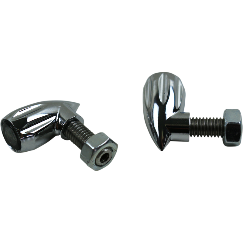 KODLIN NEOWISE BULLET GROOVED REAR INDICATOR 3-1 CHROME K68462