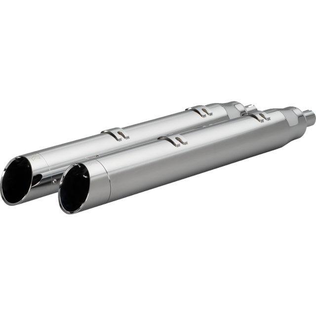 KHROME WERKS 4-1/2" WAR HAMMER MUFFLERS CHROME 202220