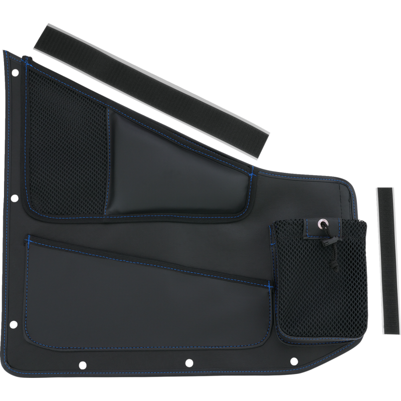 SHOW CHROME CONSOLE ORGANIZER DRVR BL H44-7DBLU