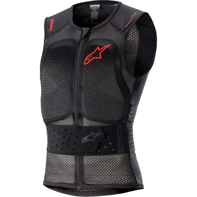 ALPINESTARS (ROAD) VEST NUC FLX PRO BK/RD L 6508123-009-L