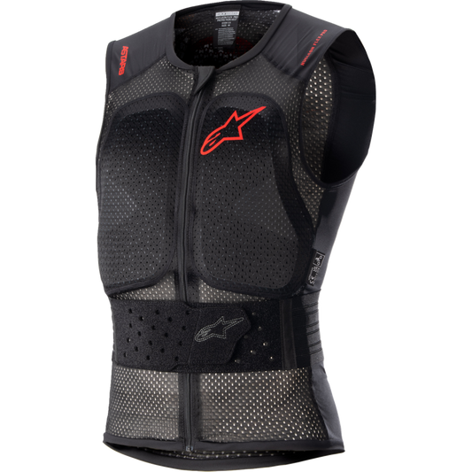 ALPINESTARS (ROAD) VEST NUC FLX PRO BK/RD M 6508123-009-M