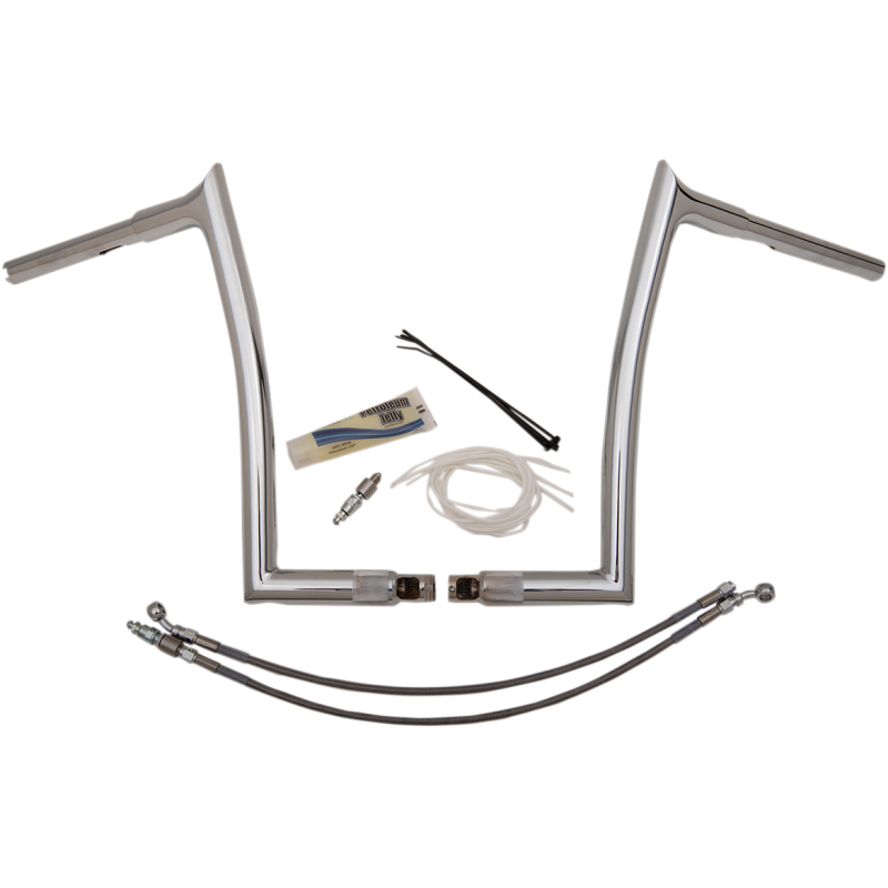 FAT BAGGERS INC HANDLEBAR 14" CH PT L FLT 909314