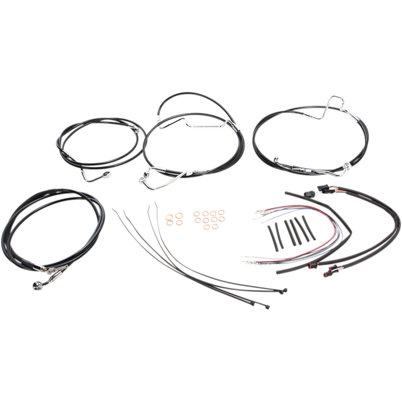 MAGNUM CONTROL CABLE KIT - XR - BLACK 489341