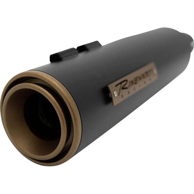 RINEHART RACING MUFFLERS HP45 BLK/GLD FL 17- 500-1101