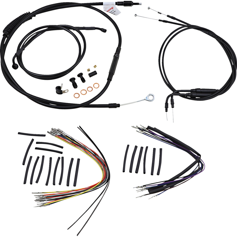 BURLY BRAND 00-06 FLST CABLE KIT 14" B30-1009