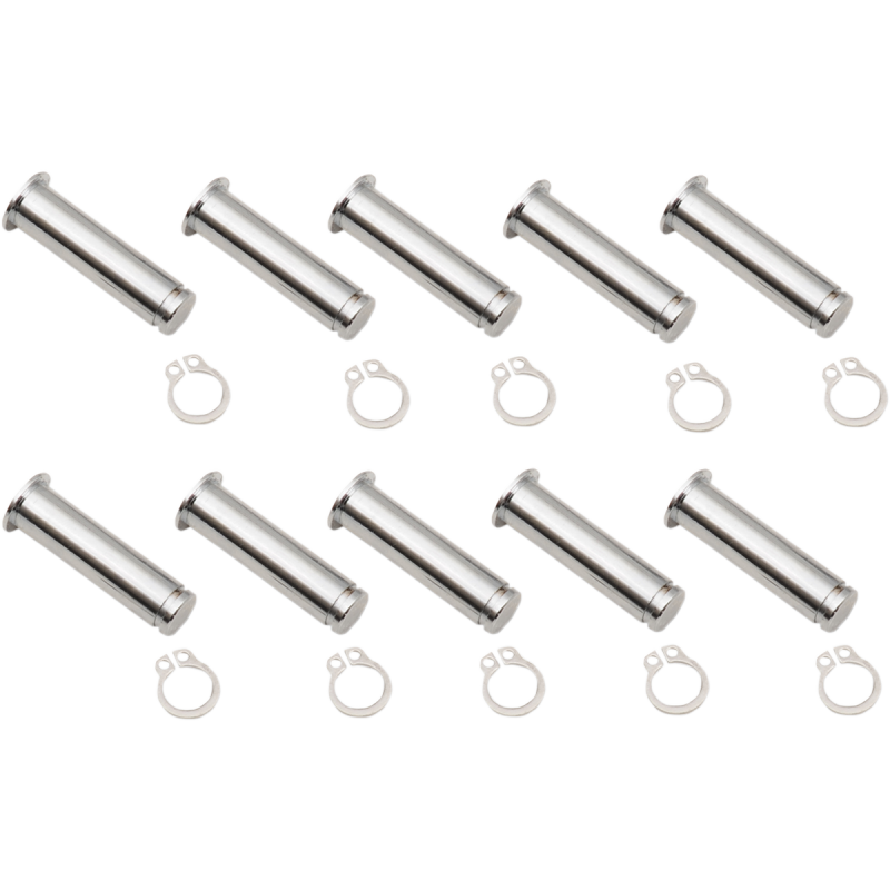 DRAG SPECIALTIES PIN PIVT CHR 04-19 XL 10PK 74112H3
