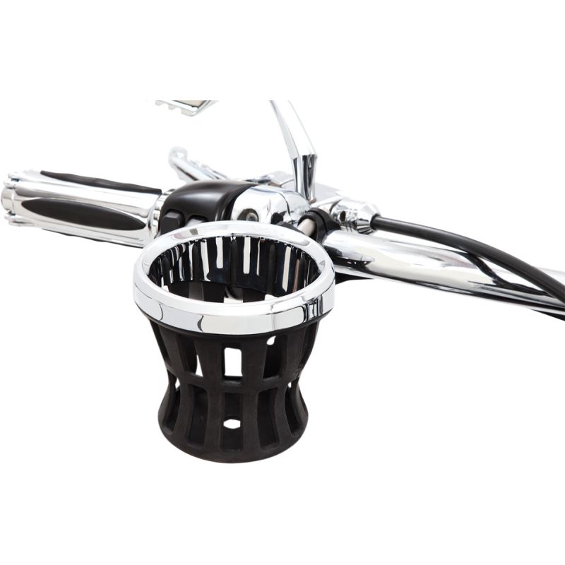 CIRO LLC DRINK HOLDER BLK W/ 7/18" & 1" MOUNT 50413
