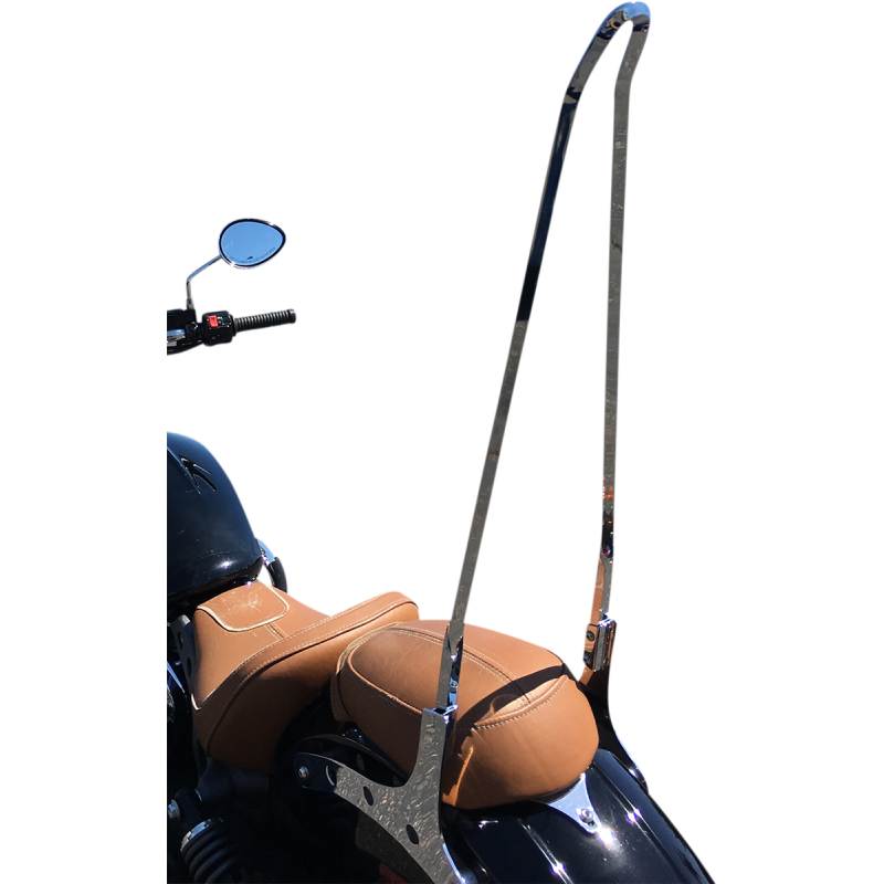 CYCLE VISIONS SISSYBAR 18"SQUARETUDE NW CV8033