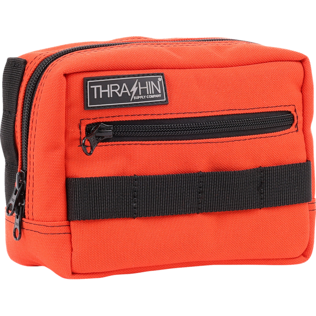 THRASHIN SUPPLY CO. BAG HANDLEBAR TSC ORANGE THB-0025