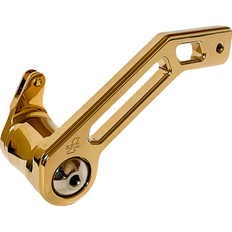 PRO-ONE PERF.MFG. TOURING BRAKE ARM, GOLD TITANIUM NITRIDE COATED 500773TIN