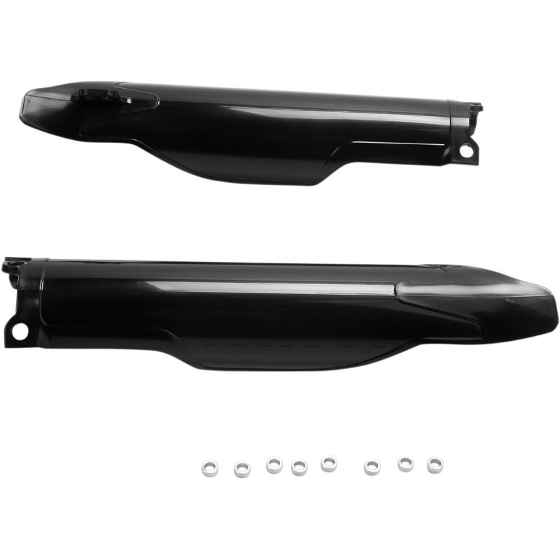 ACERBIS LWR FORK CVR SET- KX250F/450F:09-10 BLK 2141760001