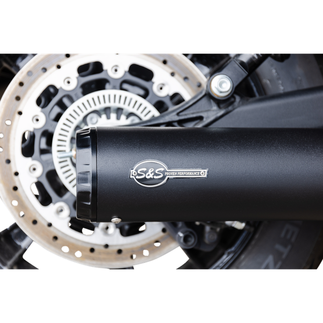 S&S CYCLE EXH 2:1 GN BK SCT 19-22 4111-266