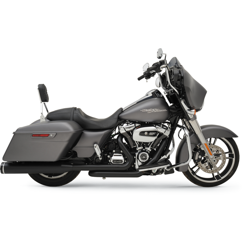 KHROME WERKS EXHAUST W/4.5" MUF 17-19 FLHT BLK 200810A