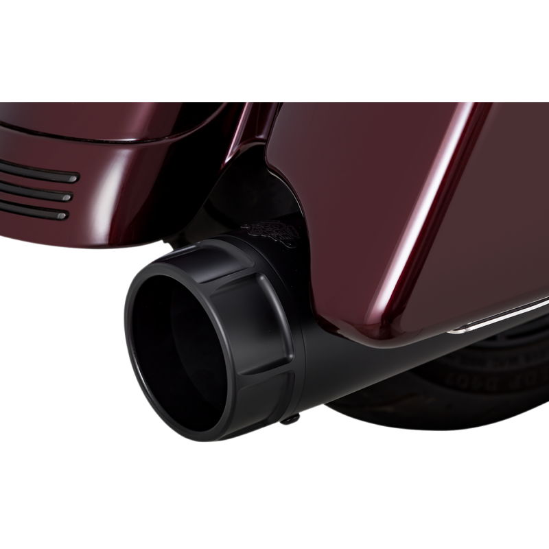 VANCE & HINES 17-UP FL TORQUER 450 MUFFLERS BLK 46674