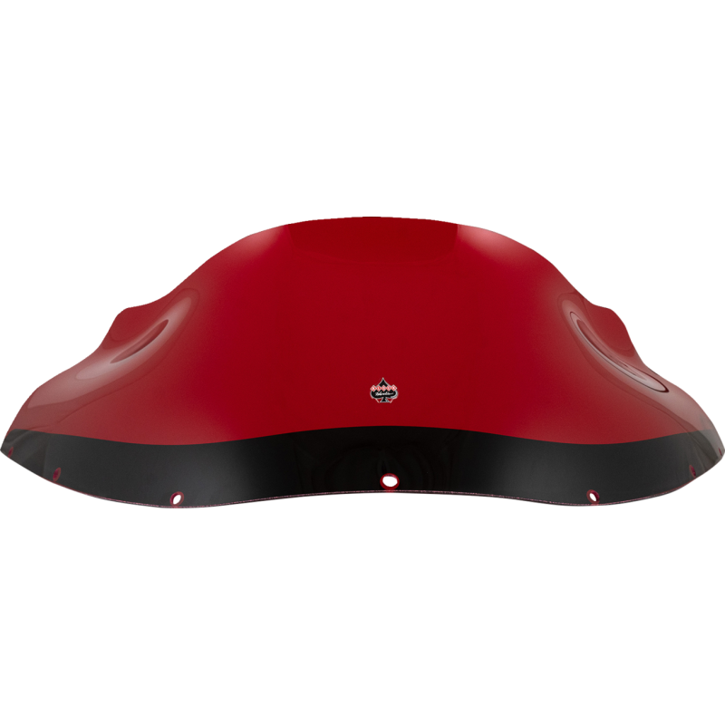 KLOCK WERKS WINDSHIELD FLARE FXRP 9" RED KWW-02-0614