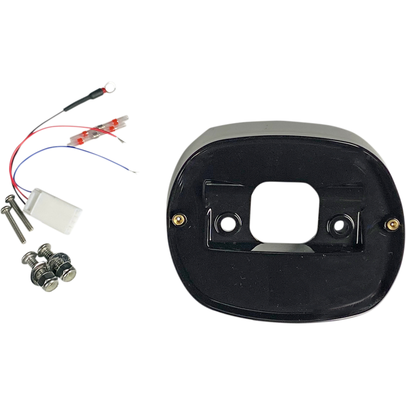 CUSTOM DYNAMICS BASEPLATE TAILLIGHT BLK TL-BASE99-B