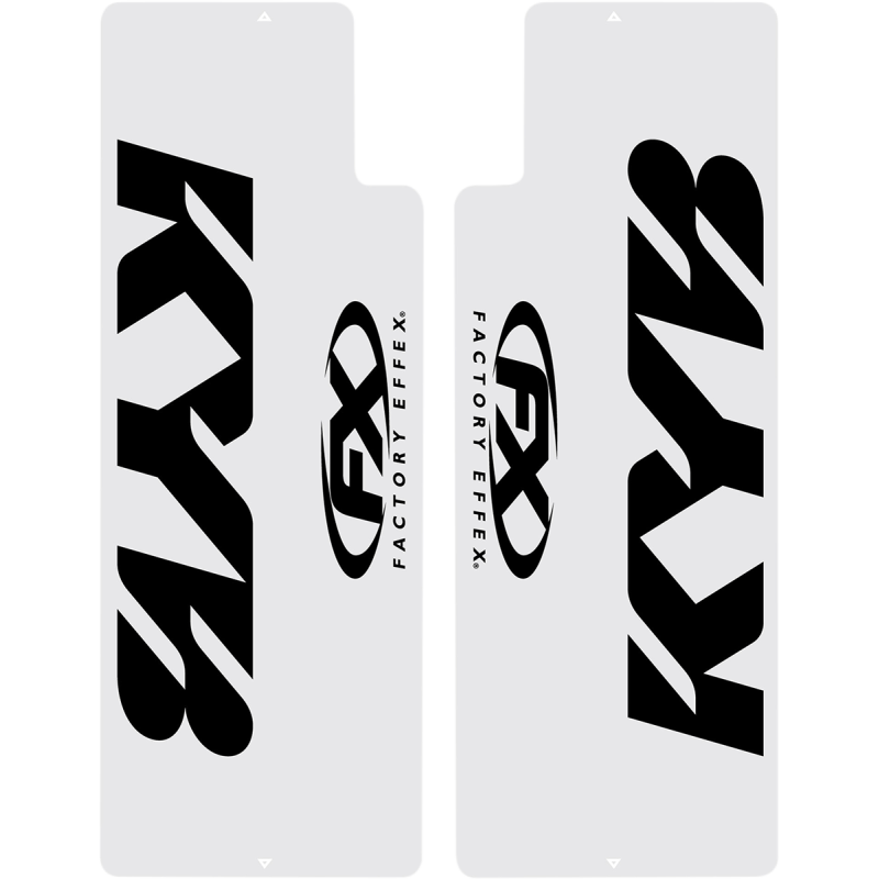 FACTORY EFFEX FORK SHIELD CLEAR - KAYABA (BLACK) 10-38002