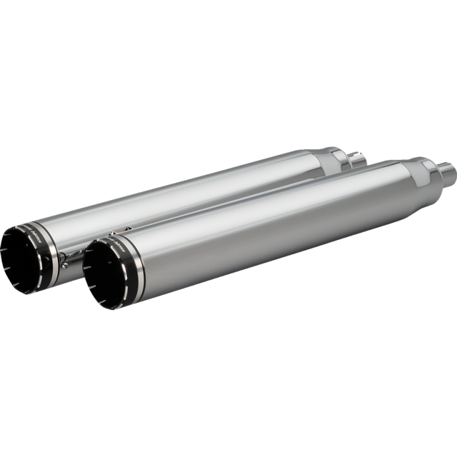 KHROME WERKS 4-1/2" WAR HAMMER MUFFLERS CHROME 202230
