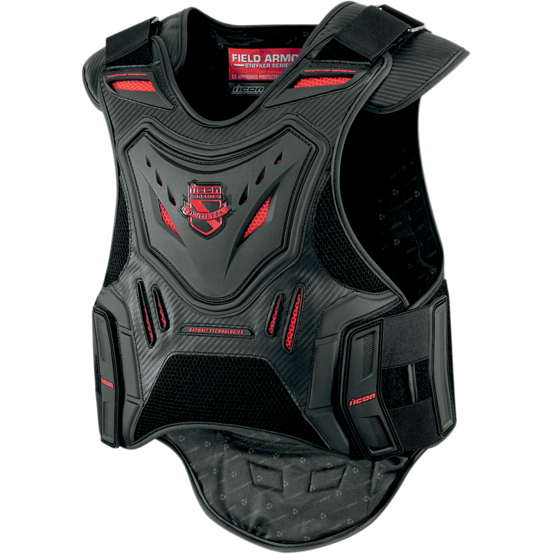 ICON STRYKER VEST BLACK 2X/3X 2701-0512
