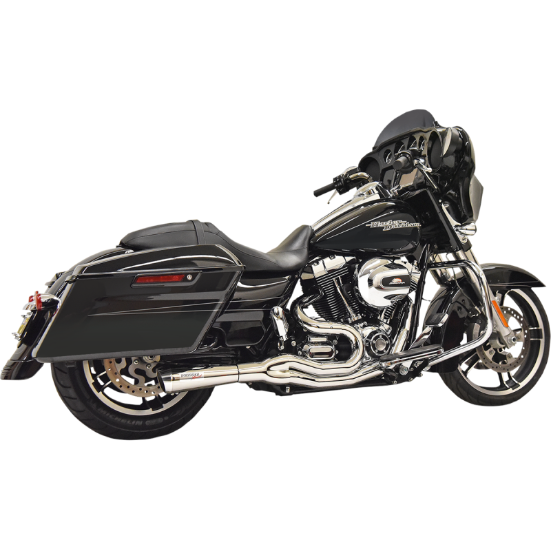 BASSANI XHAUST 07-16 FL EXH 2:1 CHR MID/MEG 1F62C