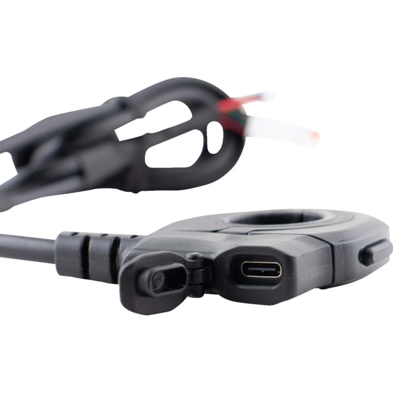 KOSO NORTH AMERICA THUMB SWITCH WITH TYPE-C CHARGER BLACK KB011000