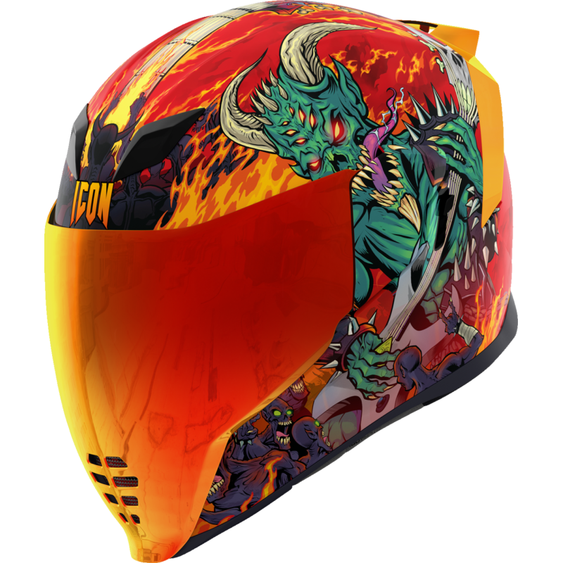 ICON AFLT MIPS BLEGH RED MD 0101-16922