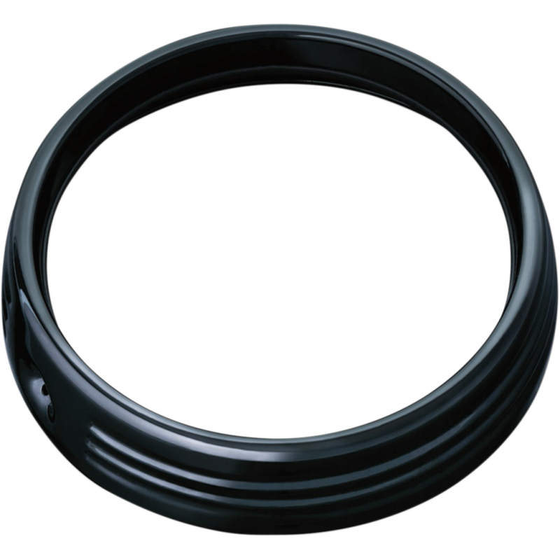 KURYAKYN 14-19 FLHT GL/ BLACK H/LAMP TRIM RING, PN 6916 KUR6916