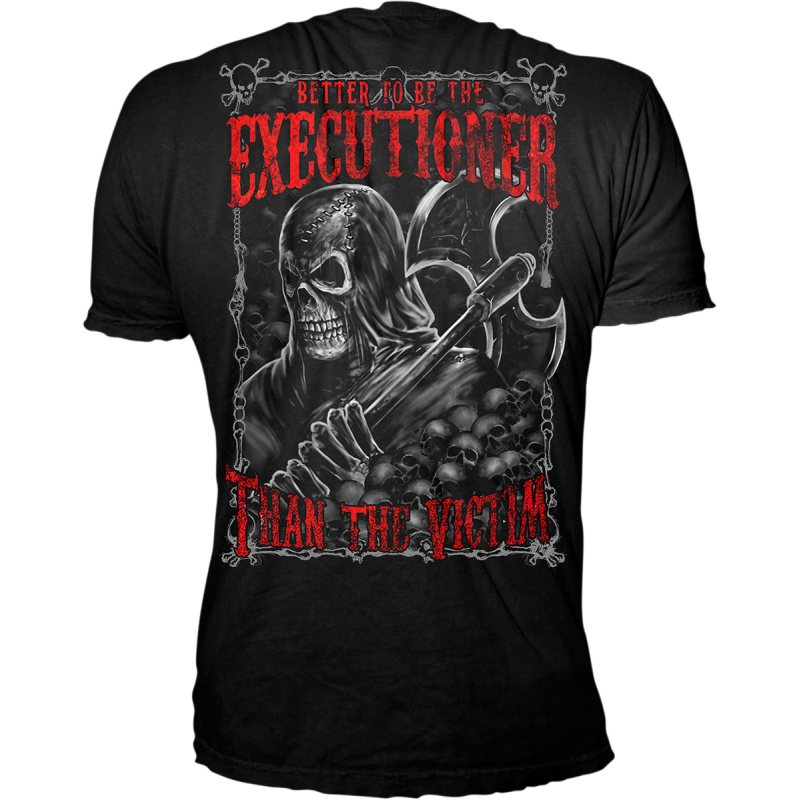 LETHAL THREAT TEE EXECUTIONER BLK 4X LT20738-4XL