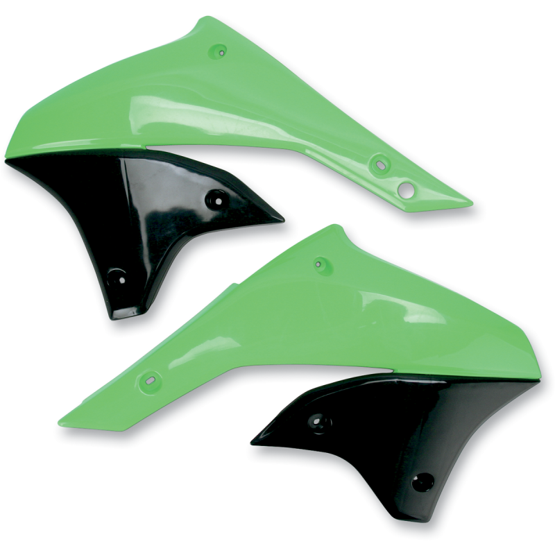 UFO KLX450R 07-08 RAD COVERS KX GREEN KA03789-026