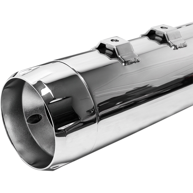 S&S CYCLE 95-16 FLHT MUFFLERS 4.5" CHR/THRST 550-0620