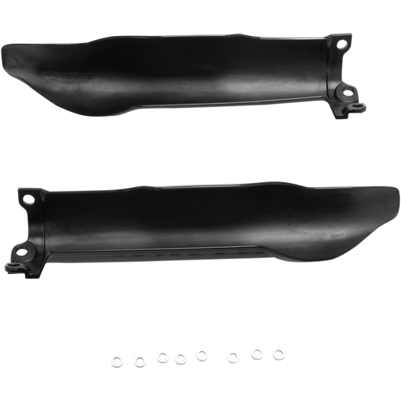 ACERBIS LWR FORK CVR SET- KX250F/450F:09-10 BLK 2141760001