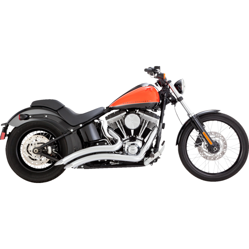 VANCE & HINES 86-09 SOFTAIL BIG RADIUS CHR 26079