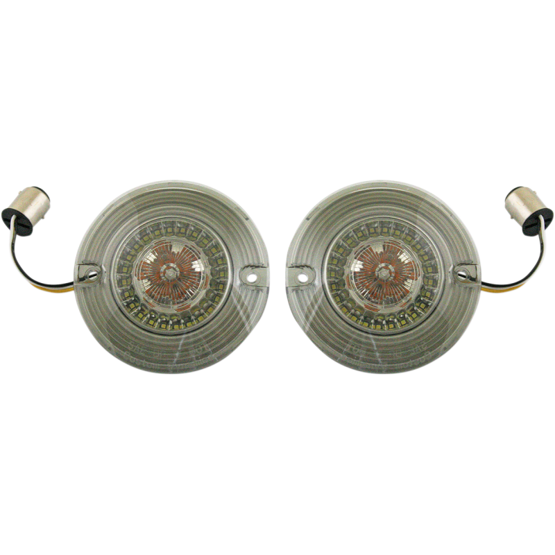 CUSTOM DYNAMICS TURNSIGNAL PRO RINGS FLAT PB-AW-1157-T