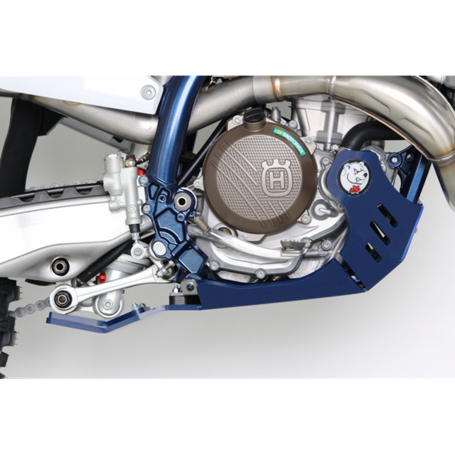 AXP RACING XTR SKIDPLATE 8MM HUS 250-350 FC-FX  BLUE AX1663