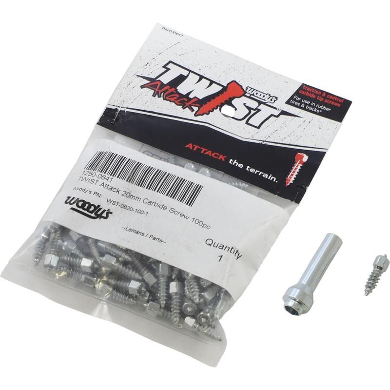 WOODYS SCREWS TWIST 20MM 100PK WST-0620-100-1