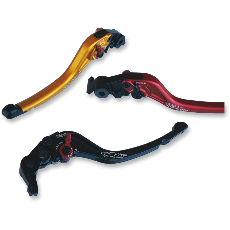 CRG BRAKE LEVER RC2 SHORT BLACK 2RB-514-H-B