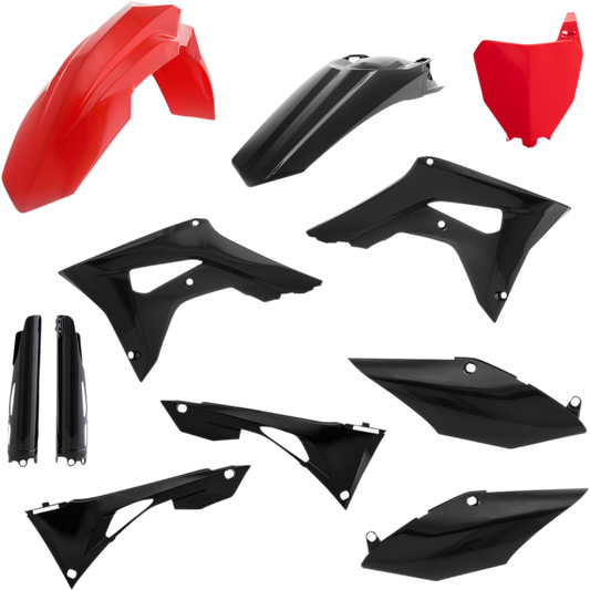 ACERBIS PLASTIC KIT F CRF RD/BK 2736251018