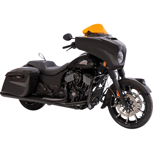 KLOCK WERKS CHIEFTAIN - 14-24 - FLR WINDSHIELD - 10"ORANGE KWW-04-0637