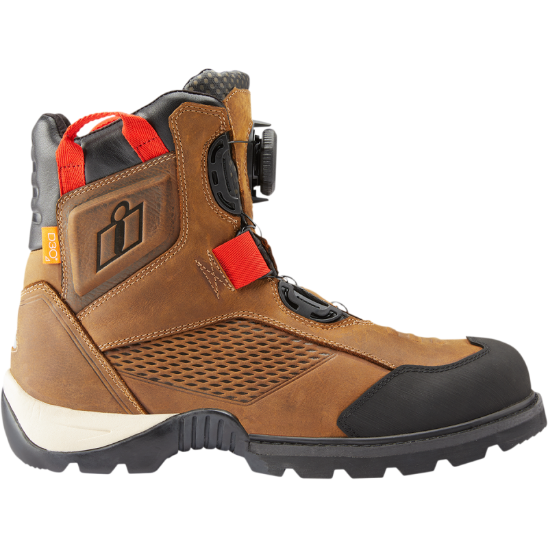 ICON STORMHAWK BOOT BRN 10.5 3403-1167