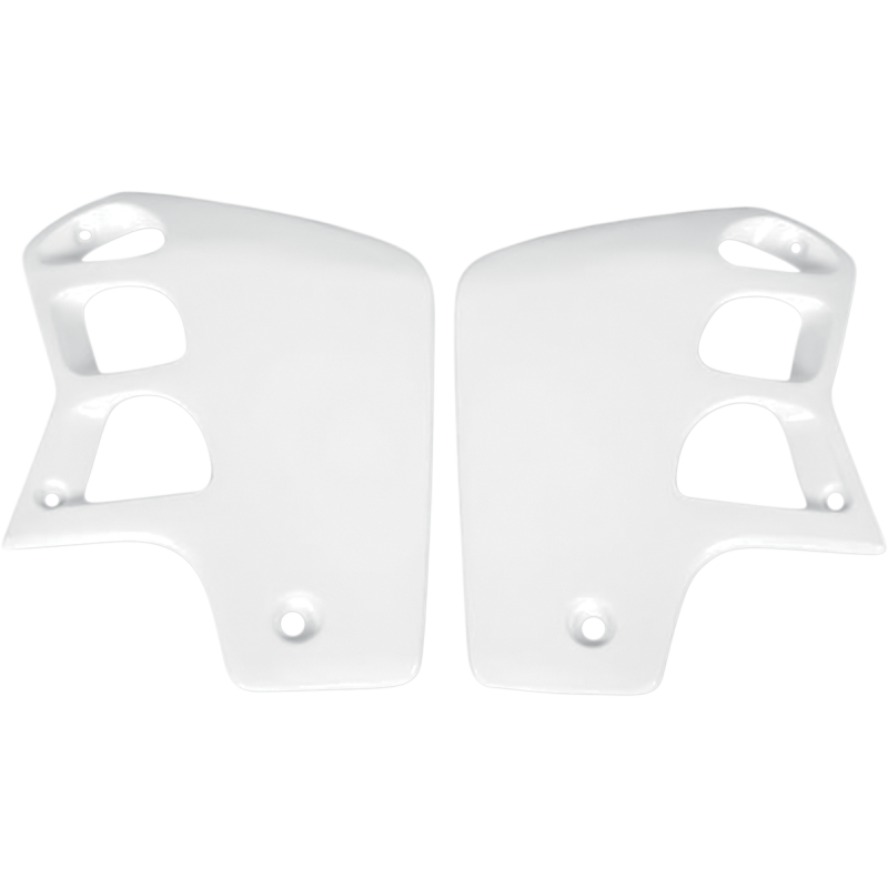 UFO CR500 89-01 RAD COVERS WHITE HO02620-041