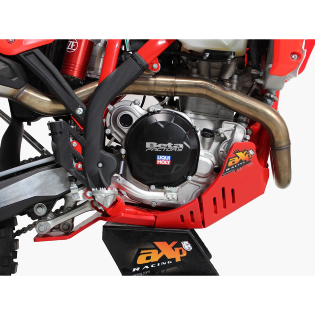 AXP RACING XTR SKIDPLATE 8MM BETA 350-390-450-480-500RR RED AX1684