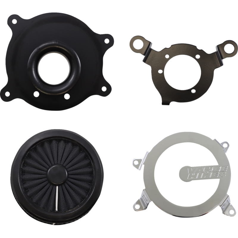 VANCE & HINES 99-07 FL AIRCLEANER V02 C F CHR 70357